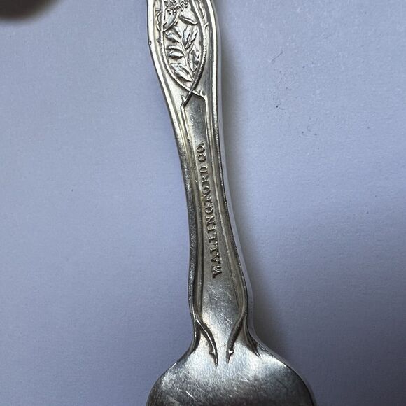 Antique Wallingford 1906 ADAMS - CHEROKEE ROSE Desert Forks, Set of Two - Picture 4 of 7